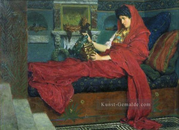 Agrippina mit der Asche von Germanicus Opus XXXVII romantischer Sir Lawrence Alma Tadema Ölgemälde